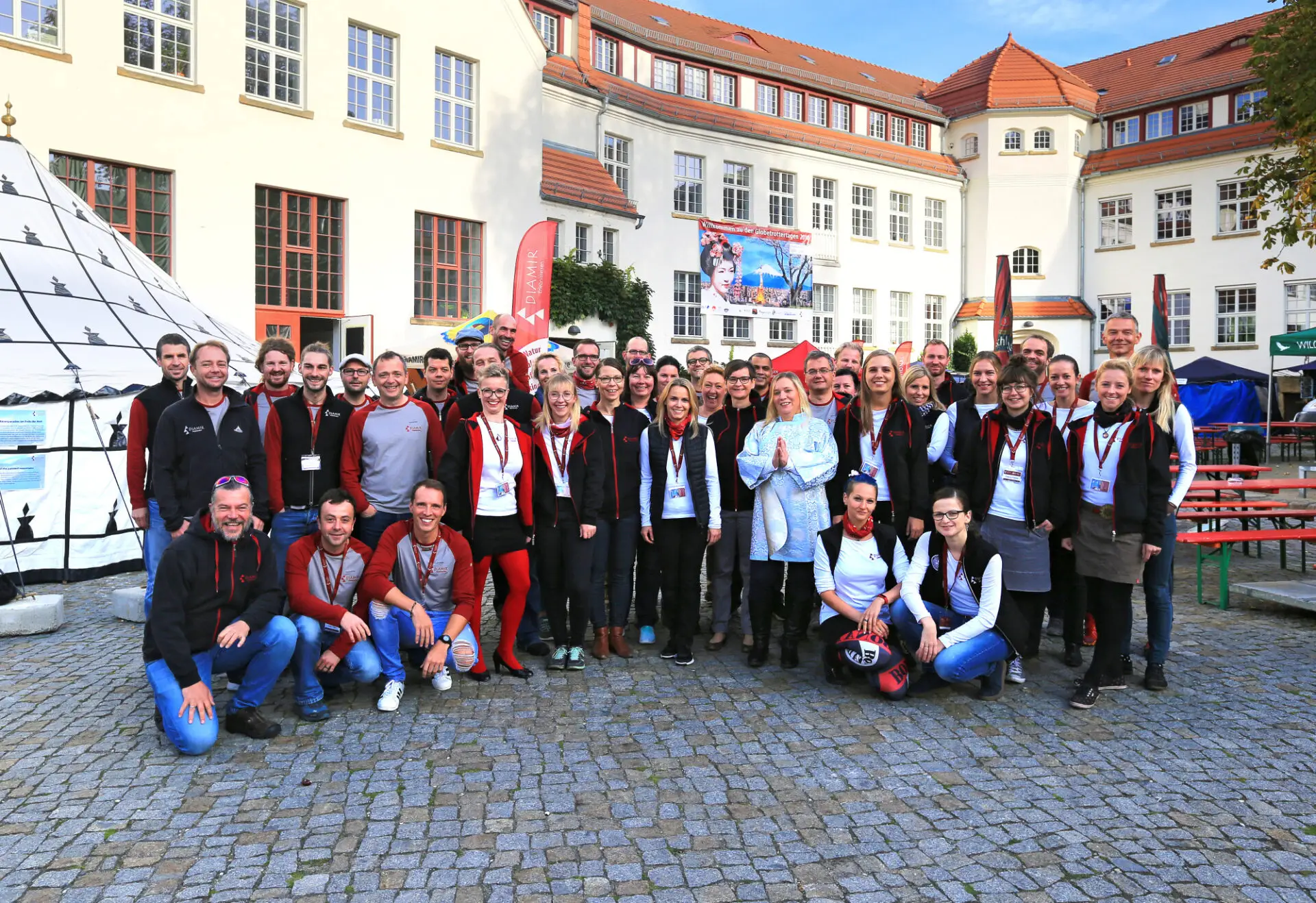 Das Team der DIAMIR Globetrottertage, DIAMIR Erlebnisreisen GmbH © Jörg Ehrlich