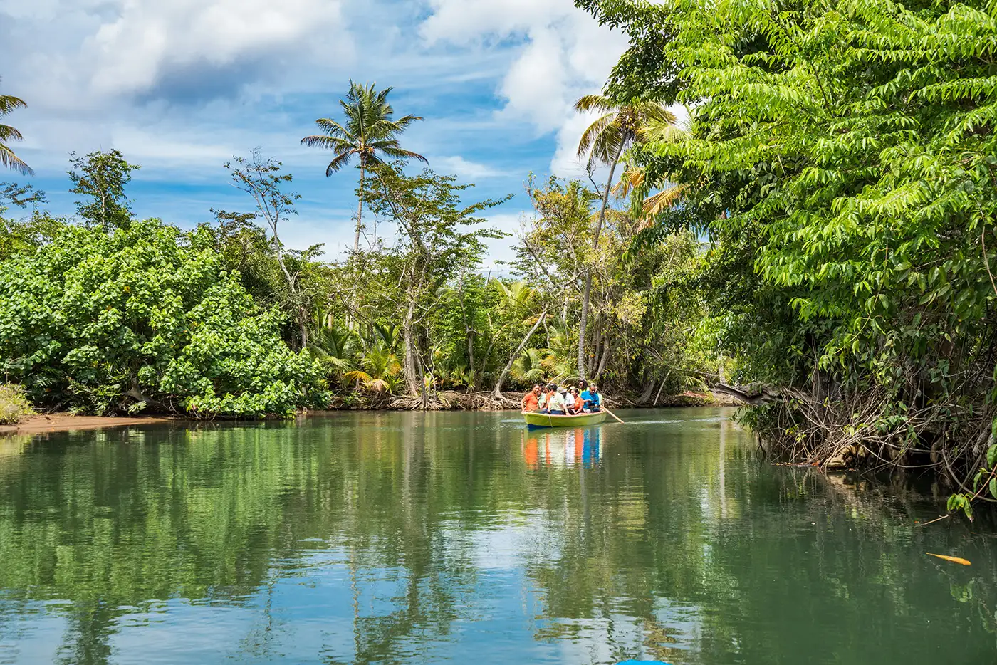 Bootstour Indian River auf Dominica © AdobeStock - Gail Johnson
